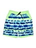 Lands' End Print Blue Board Shorts Size 10 - 12 - photo 1
