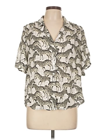 Jane and Delancey Short Sleeve Blouse (view 1)