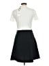 Theory Color Block Ivory Casual Dress Size M - photo 2