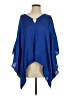 MICHAEL Michael Kors 100% Polyester Blue Kimono Size S - photo 1