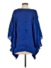 MICHAEL Michael Kors 100% Polyester Blue Kimono Size S - photo 2