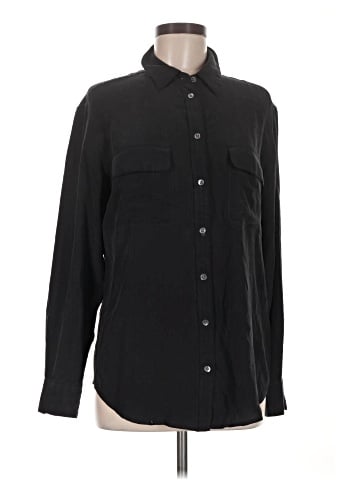 Equipment Long Sleeve Button-Down Shirt (view 1)