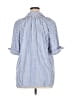 Max Studio Stripes Blue 3/4 Sleeve Blouse Size XL - photo 2