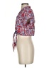Millau 100% Polyester Red Short Sleeve Blouse Size XS - photo 5