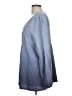 J.Jill 100% Silk Blue Long Sleeve Silk Top Size L - photo 5