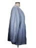 J.Jill 100% Silk Blue Long Sleeve Silk Top Size L - photo 4