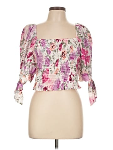 Express 3/4 Sleeve Blouse (view 1)