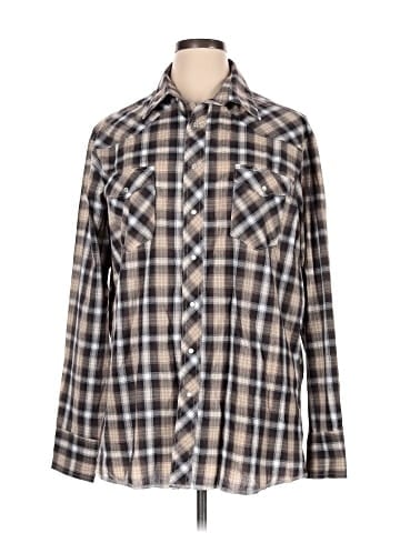 Wrangler Jeans Co Long Sleeve Button-Down Shirt (view 1)