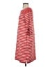 L.L.Bean Stripes Red Casual Dress Size S - photo 5