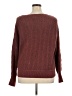 Nicole Miller New York Chevron-herringbone Burgundy Pullover Sweater Size XL - photo 2