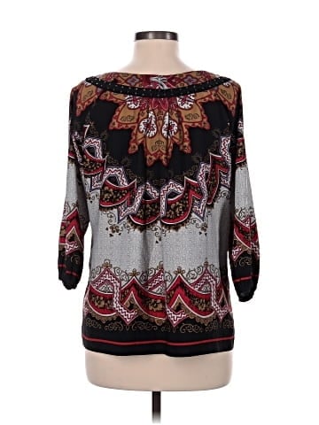 Nicole by Nicole Miller 3/4 Sleeve Blouse (view 2)