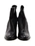 Aldo 100% Leather Black Ankle Boots Size 8 1/2 - photo 2