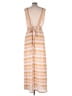 Ramy Brook Stripes Tan Casual Dress Size L - photo 2