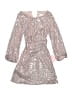 Rare Editions 100% Polyester Metallic Silver Dress Size 7 - photo 1