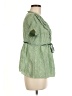 J.Crew Green Short Sleeve Blouse Size M (estimated) - photo 4