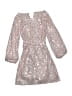 Rare Editions 100% Polyester Metallic Silver Dress Size 7 - photo 2