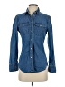 J.Crew 100% Cotton Blue Long Sleeve Button-Down Shirt Size 0 - photo 1