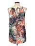Tyche Orange Sleeveless Blouse Size L - photo 2
