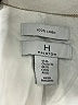 H By Halston 100% Linen Stripes Ivory Blazer Size XL - photo 3