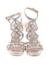 Pelle Moda Silver Sandals Size 10 - photo 2