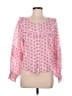 LoveShackFancy 100% Cotton Pink 3/4 Sleeve Blouse Size M - photo 1