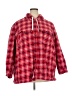 Lands' End 100% Cotton Plaid Red Fleece Size 2X - photo 1