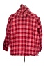 Lands' End 100% Cotton Plaid Red Fleece Size 2X - photo 2