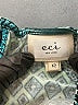 ECI Graphic Teal Cocktail Dress Size 12 - photo 7