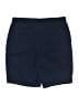 Karen Scott Solid Blue Cargo Shorts Size 12 - photo 2