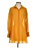 Bebe Yellow 3/4 Sleeve Blouse Size 0 - photo 1