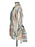 BCBGMAXAZRIA Stripes Silver Blazer Size XS - photo 5