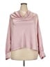 ELOQUII Pink Long Sleeve Blouse Size 18 Plus - photo 1