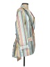 BCBGMAXAZRIA Stripes Silver Blazer Size XS - photo 4