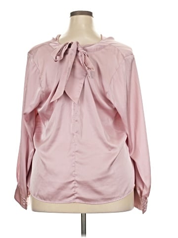 ELOQUII Long Sleeve Blouse (view 2)