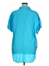 Westbound Blue Short Sleeve Blouse Size XL - photo 2
