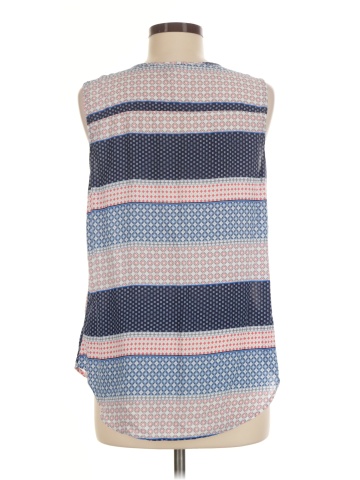 Brina & Em Sleeveless Button-Down Shirt (view 2)