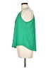 E&M Collection 100% Polyester Green Sleeveless Blouse Size L - photo 5