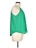 E&M Collection 100% Polyester Green Sleeveless Blouse Size L - photo 4