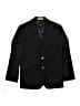 Classic Club Black Blue Wool Blazer Size 14 - photo 1