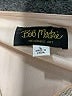 Bob Mackie 100% Polyester Tan 3/4 Sleeve Blouse Size L - photo 7