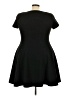 Torrid Solid Black Casual Dress Size 2X Plus (2) - photo 2