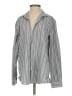 Frank & Eileen 100% Cotton Stripes Gray Long Sleeve Button-Down Shirt Size S - photo 1