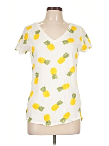 New York & Company Short Sleeve T-Shirt (view 1)