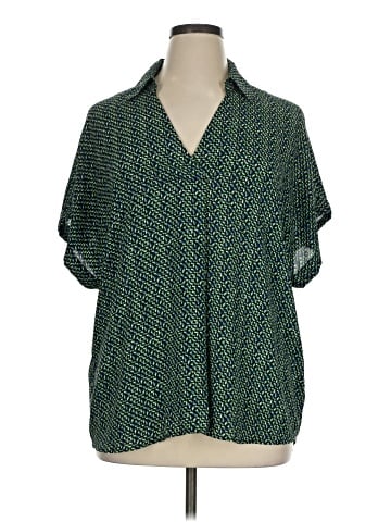 CAbi Short Sleeve Blouse (view 1)