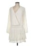 Krisa 100% Polyester Ivory Cocktail Dress Size M - photo 1
