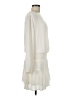 Krisa 100% Polyester Ivory Cocktail Dress Size M - photo 4