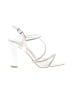 Top Moda White Sandals Size 8 - photo 1