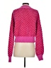 Sugar Lips Chevron-herringbone Pink Pullover Sweater Size XS - photo 2
