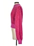 Sugar Lips Chevron-herringbone Pink Pullover Sweater Size XS - photo 5