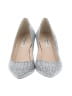 L.K. Bennett Silver Heels Size EU 38 - photo 2